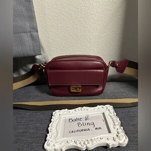 Fendi Baguette Leather Camera Bag